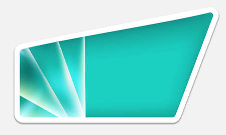 abstract text boxのイラスト素材