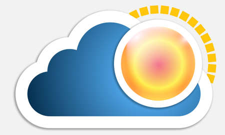 abstract cloudのイラスト素材