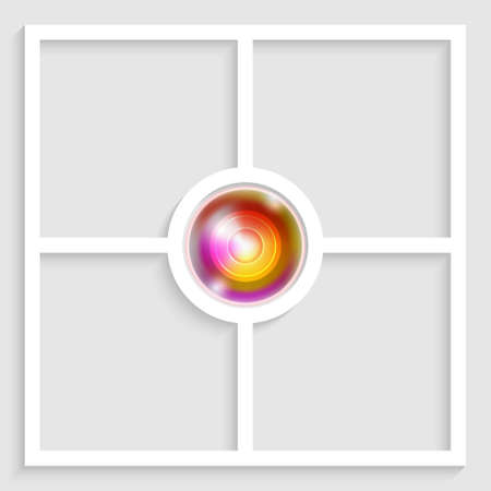 abstract objectのイラスト素材