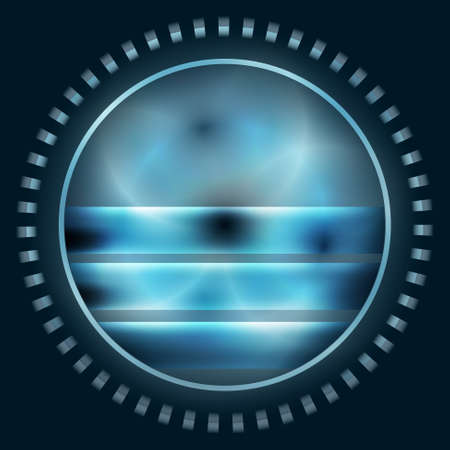abstract circle object