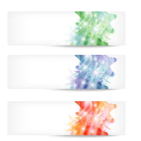 abstract bannerのイラスト素材