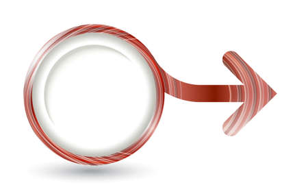 red circle text box with arrowのイラスト素材