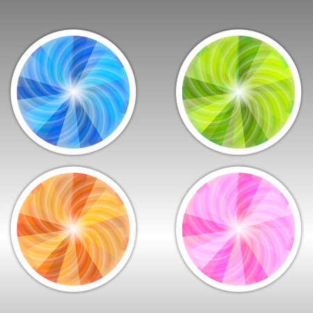 abstract vector circleのイラスト素材