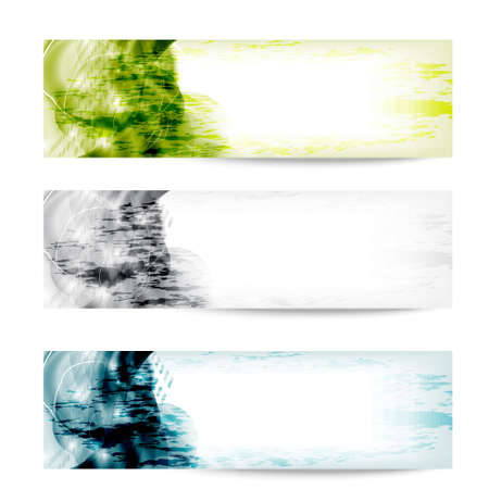 vector abstract bannerのイラスト素材
