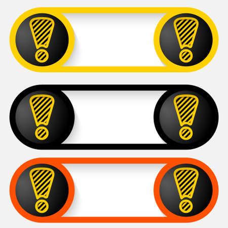 alert buttonsのイラスト素材