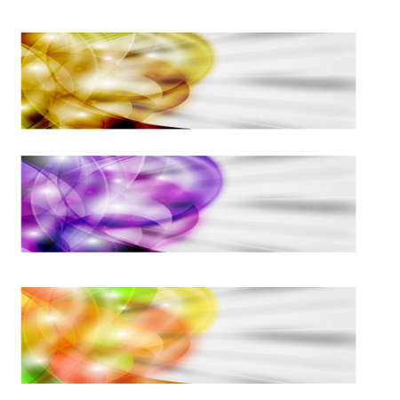 abstract bannerのイラスト素材