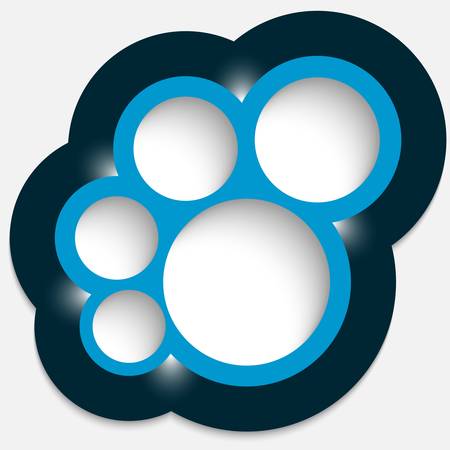 circular vector objectのイラスト素材