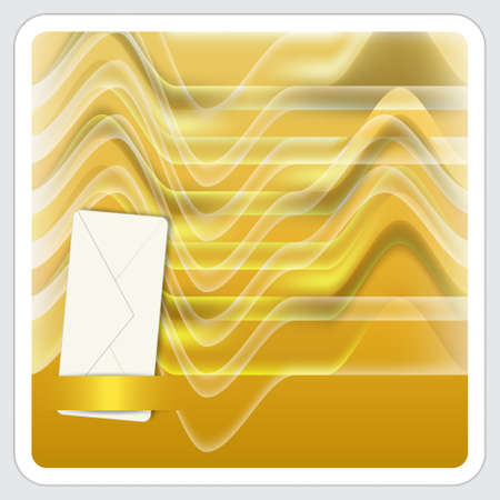 box for text with envelopeのイラスト素材