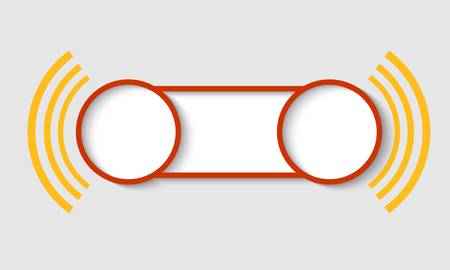 abstract object for any textのイラスト素材