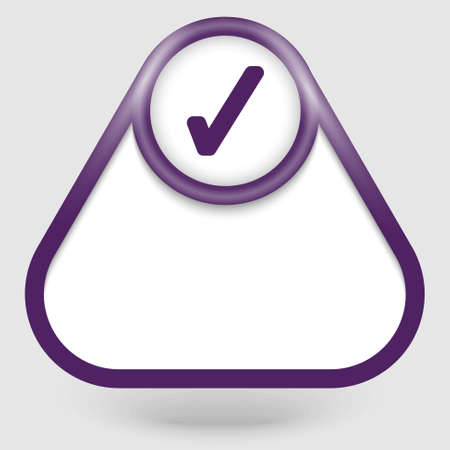 purple text box with check boxのイラスト素材