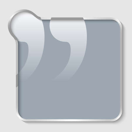 vector text box for any text with quotation markのイラスト素材