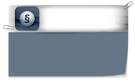 blank banner with dark texture and paragraph