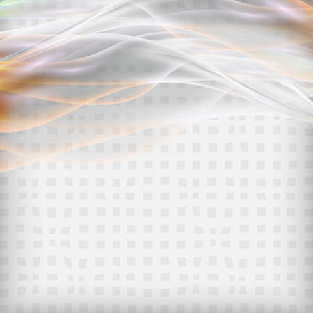 vector abstract black and white background with abstract wavesのイラスト素材