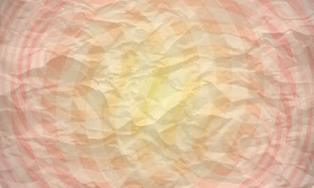 background of crumpled paper with geometric patternのイラスト素材