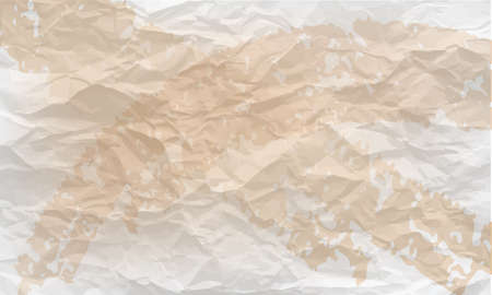 background of crumpled paper with stainsのイラスト素材