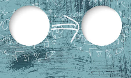 background with area  for text and handwriting symbolsのイラスト素材