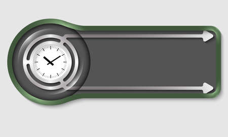 Dark button for your white text and watchesのイラスト素材
