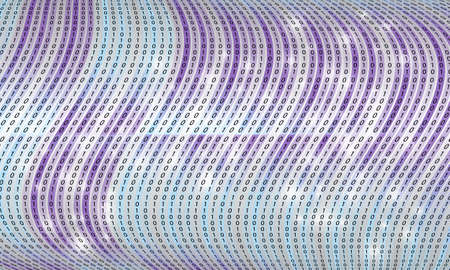 Futuristic vector backdrop and black binary code