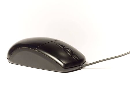 series object on white: isolated - computer accessories - mouse