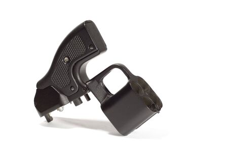 series object on white: isolated - weapon - flare pistolの写真素材