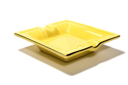 series object on white: isolated -ash-trayの写真素材