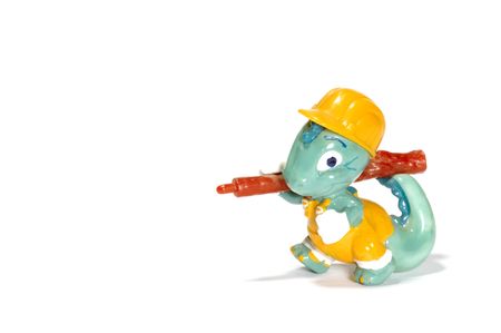series object on white: isolated -toy -builderの写真素材