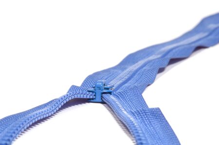 series object on white:zipperの写真素材