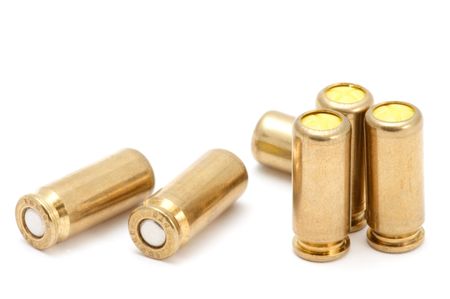 series object on white - Hunter, ammunition belt
