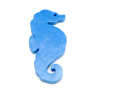 series object on white - toy childs meccano sea-horseの写真素材