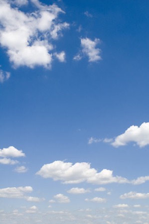 leaden clouds. grey clouds and blue sky