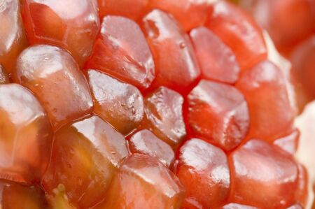 object on white food fruit pomegranateの写真素材