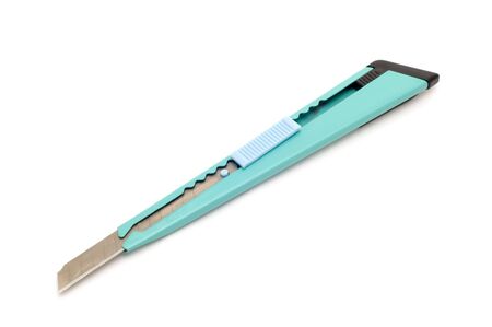 object on white - tool - paper cut knifeの写真素材