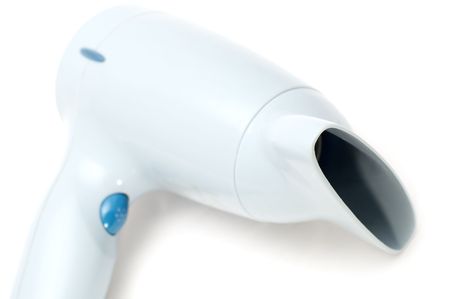 object on white -  hair drier