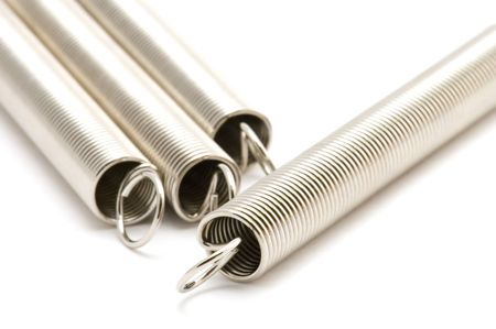 object on white spring close upの写真素材