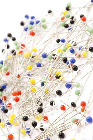 object on white - tool sewing pin