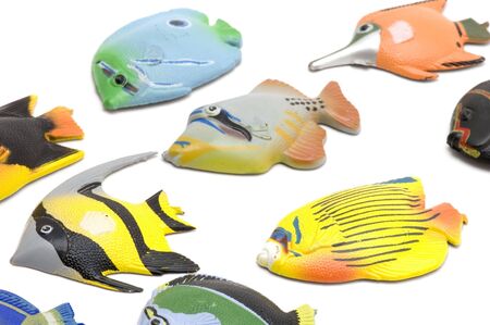 object on white - Fish magnet