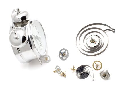 object on white - tool macro clockwork