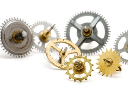 object on white - tool macro clockwork