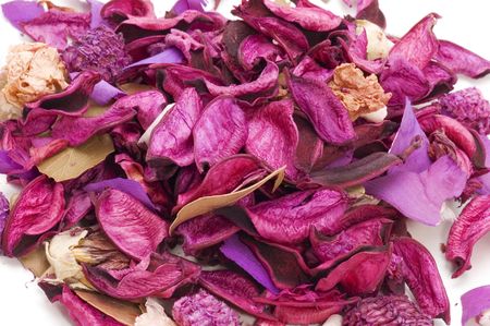 object on white - dry lavender deoの写真素材