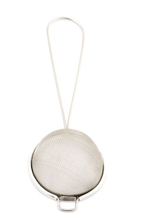 object on white - kitchen utensil sieve