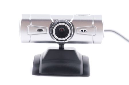object on white - web camera for pc