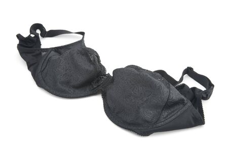 object on white - clothes brassiere close upの写真素材