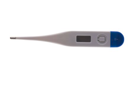 object on white - Medical thermometer close up