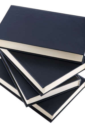 object on white - book close up