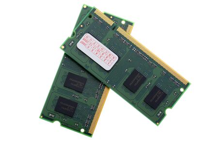 object on white - tool computer memory