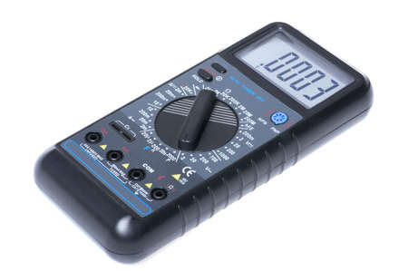 object on white - tool current measuring instrument