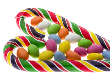 object on white - food Sweet candy close up