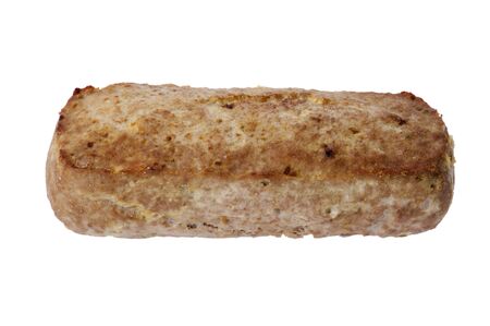 object on white - food meat rollの写真素材