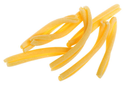 object on white - food pasta close up