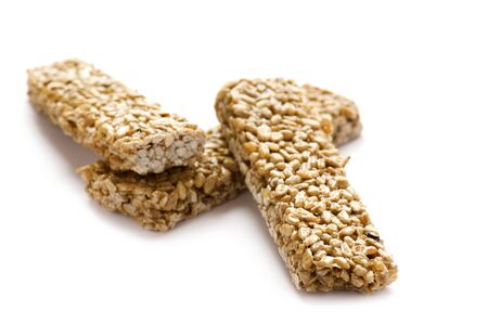 object on white - food Bars Sunflower Seedsの写真素材